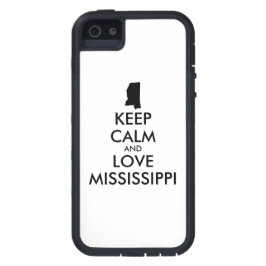  KEEP KALM EN VERLIES MISSISSIPPI iPhone 11 HOESJE