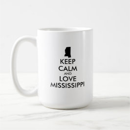  KEEP KALM EN VERLIES MISSISSIPPI KOFFIEMOK