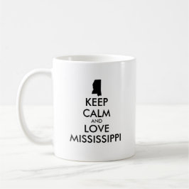  KEEP KALM EN VERLIES MISSISSIPPI KOFFIEMOK