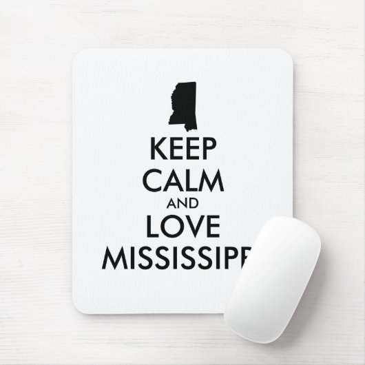  KEEP KALM EN VERLIES MISSISSIPPI MUISMAT (Met muis)