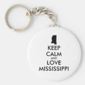  KEEP KALM EN VERLIES MISSISSIPPI SLEUTELHANGER (Voorkant)