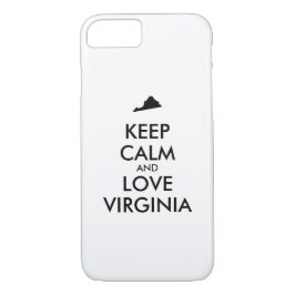 KEEP KALM EN VERLIES VIRGINIA Case-Mate iPhone CASE