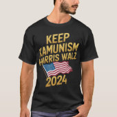 Keep Kamunism  Walz 2024 Show Your Pride boy T-shirt (Voorkant)