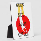KEEP KOI EN CHILL FOTOPLAAT (Zijkant)