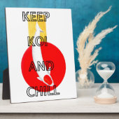 KEEP KOI EN CHILL FOTOPLAAT (Zijkant)