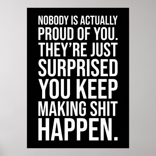 Keep Making It Happen - Motivational Poster (Voorkant)