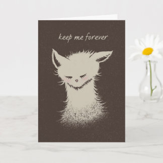 Keep Me Forever Reddingskat - Adoptie van een Mooi Kaart