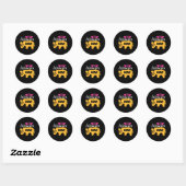 Keep Memories Alive alzheimer Awareness Ronde Sticker (Vel)