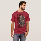 Keep Music luid T-shirt (Voorkant volledig)