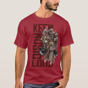Keep Music luid T-shirt