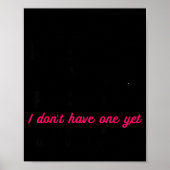 Keep My Husband In Your Prayers Funny Saying Quote Poster (Voorkant)