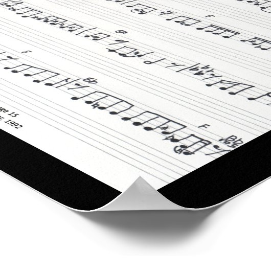 Keep Of The Promise Sheet Music poster (Hoek)