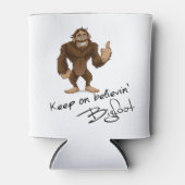 Keep On Believin' Bigfoot-handtekening Blikjeskoeler (Voorkant)