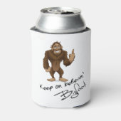 Keep On Believin' Bigfoot-handtekening Blikjeskoeler (Blikje Achterkant)