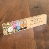 Keep On Moving Unique Train Custom  Naambordje (Zijkant)