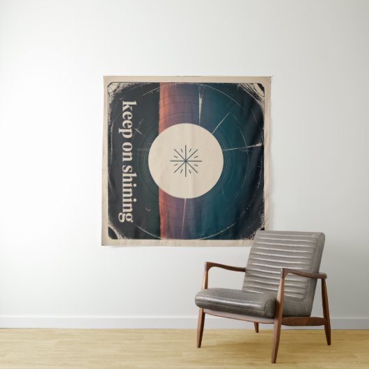 Keep On Shining Wandkleed (In Situ (horizontaal))