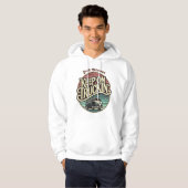 Keep On Truckin’ Retro 60s gepersonaliseerd Hoodie (Voorkant volledig)