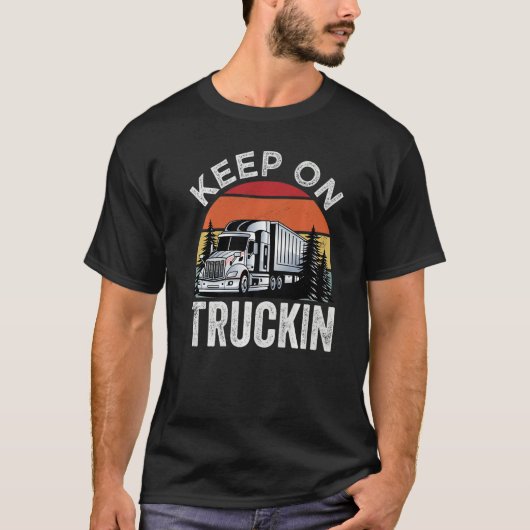 Keep On Truckin T-shirt (Voorkant)