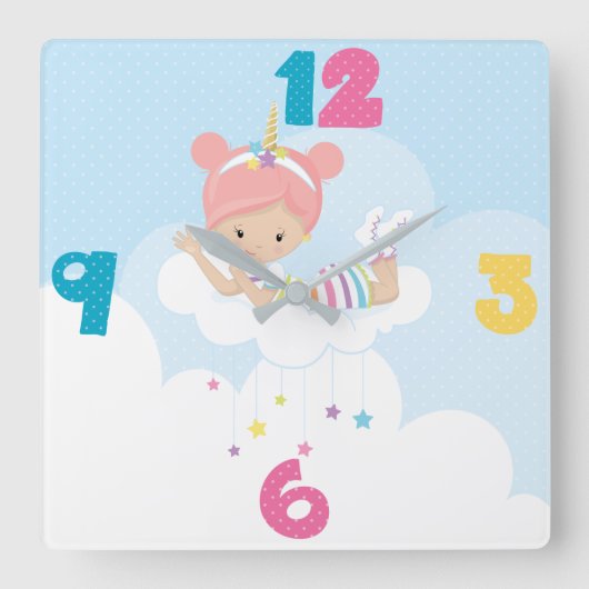 Keep or Create Your Own Vierkante Klok (Voorkant)