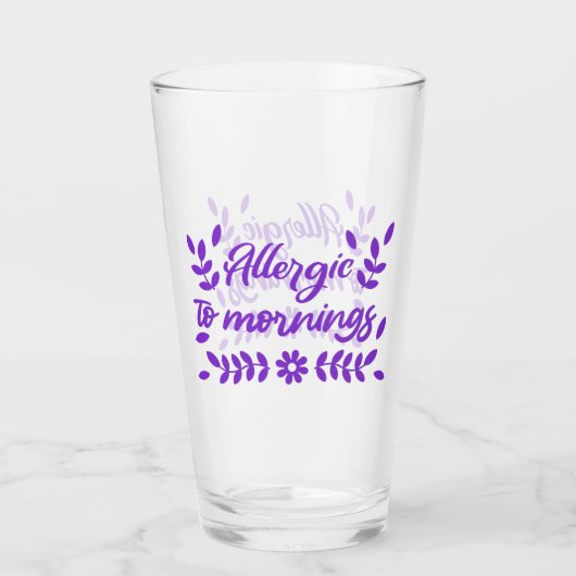 Keep or design your own :-) glass glas (Achterkant)