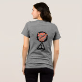"Keep Out: Enter at Your Own Risk" Tee Tri-Blend Shirt (Achterkant volledig)