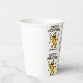 Keep Peelin  Cloth Napkin Papieren Bekers (Rechts)