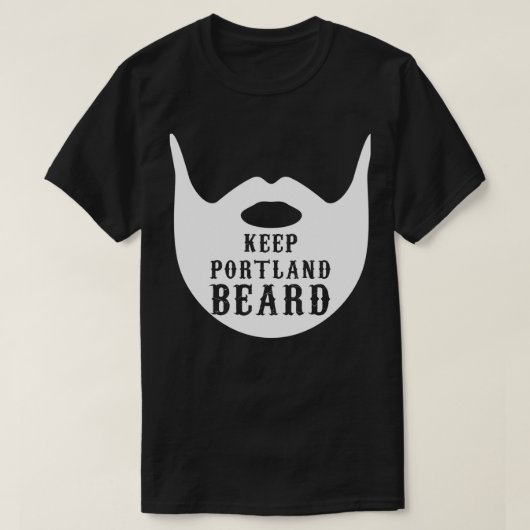 Keep Portland Beard 1 T-shirt (Design voorkant)