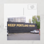 Keep Portland Weird Briefkaart (Voorkant / Achterkant)