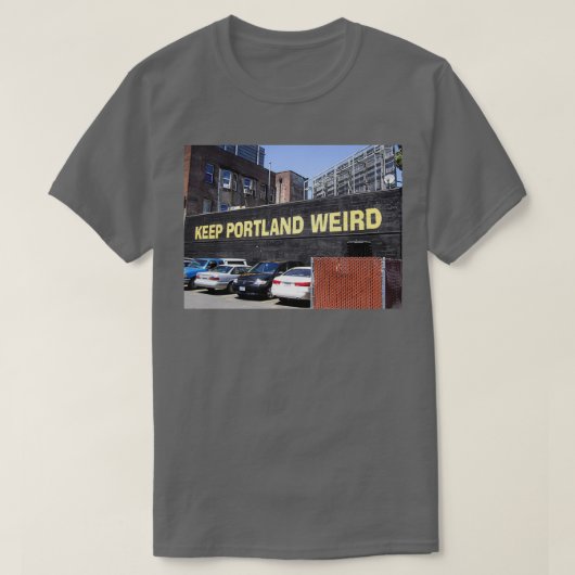 Keep Portland Weird T-shirt (Design voorkant)