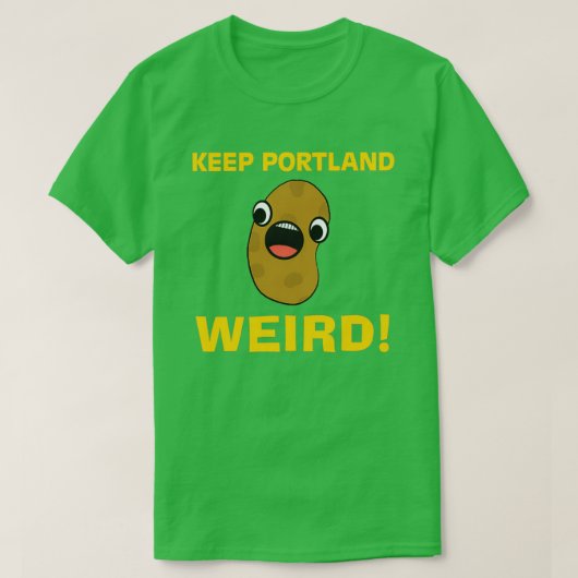 Keep Portland Weird T-shirt (Design voorkant)