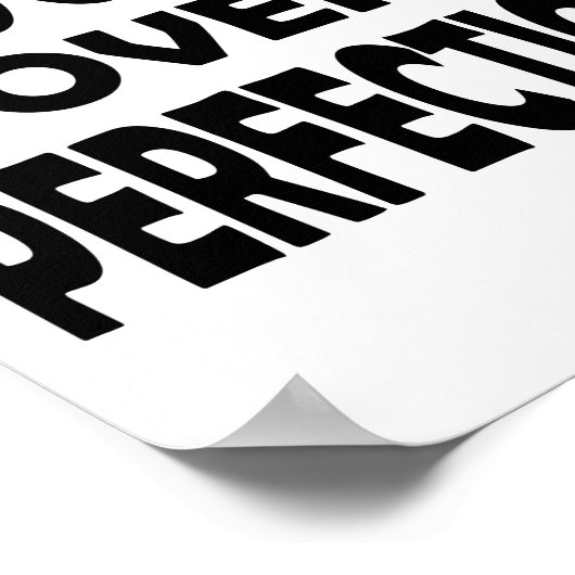 Keep Progressing | Growth Before Perfection Poster (Hoek)