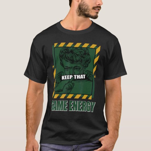 Keep Same Energy JD 1 Mid Sonics Noble Green Polle T-shirt (Voorkant)