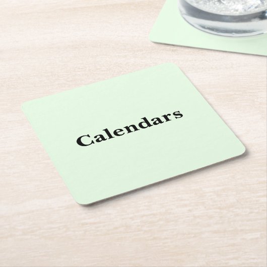 Keep Scrolling to See These Photo Calendars Kartonnen Onderzetters (Schuin)