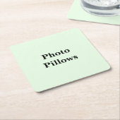 Keep Scrolling to See These Photo Pillows Kartonnen Onderzetters (Schuin)