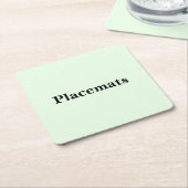 Keep Scrolling to See These Photo Placemats Kartonnen Onderzetters (Schuin)