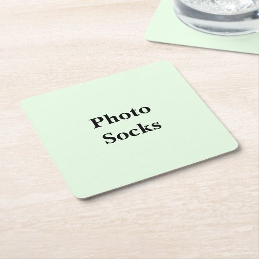 Keep Scrolling to See These Photo Socks Kartonnen Onderzetters (Schuin)