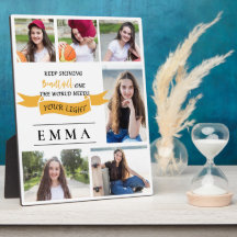 Keep Shining 2025 Afstuderen Multi Photo Gift