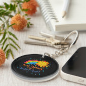 Keep Shining Like a Super Star Acrylic Keychain (Voorkant Rechts)