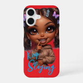 Keep Slaying CHIBI DOLL iPhone 16 Hoesje (Achterkant)