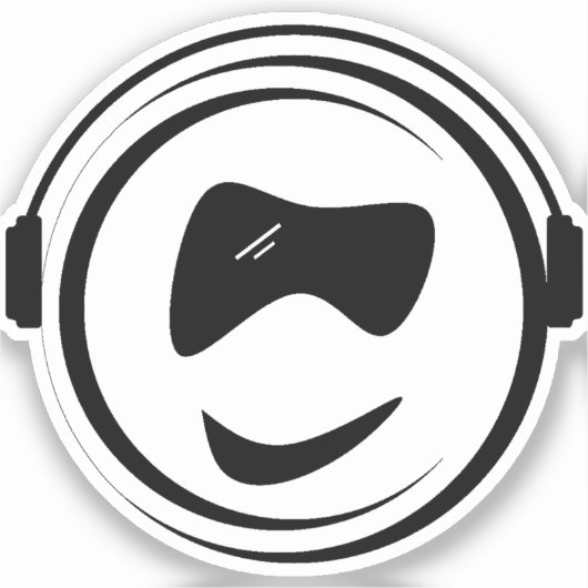 Keep Smile Sticker (Voorkant)