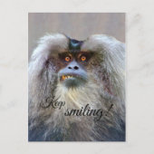 Keep smiling! briefkaart (Voorkant)