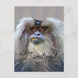 Keep smiling! briefkaart