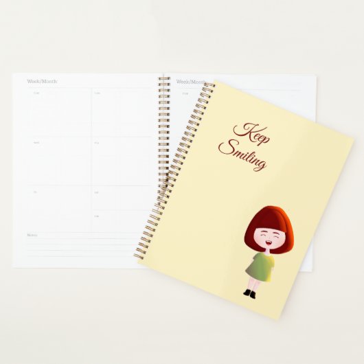 Keep Smiling Lieve Meisje Planner (Display)
