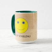 Keep Smiling Mok (Voorkant links)