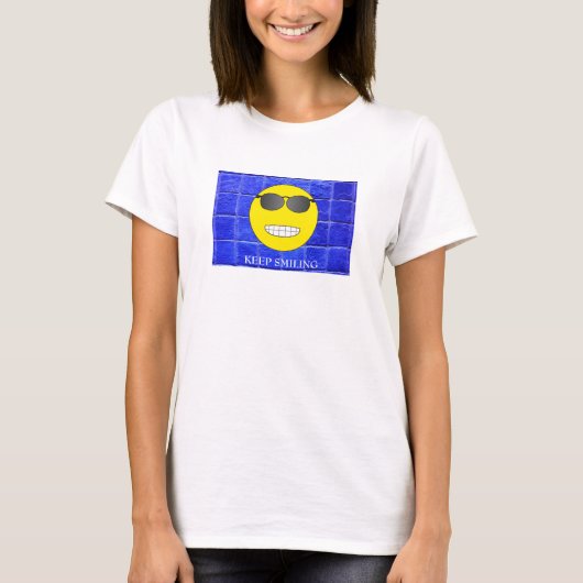 Keep Smiling T-shirt (Voorkant)