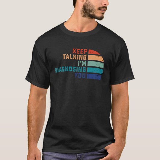 Keep Talking  SLP  Speech Language Pathologist T-shirt (Voorkant)