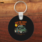 Keep The Candy Ill Take The Tacos - Halloween Taco Sleutelhanger (Voorkant)