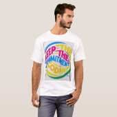 Keep the Commitment - Motivatie T-shirt (Voorkant volledig)