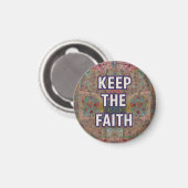 Keep the Faith – Encouragement magnet (Voorkant / Achterkant)