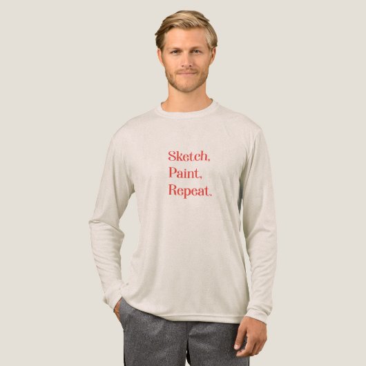 Keep the Momentum Alive With Creative Sessions Tri-Blend Shirt (Voorkant)